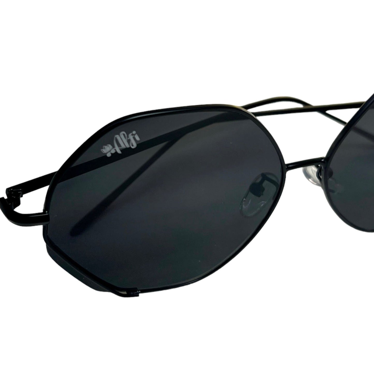 Angelina Round sunglasses black