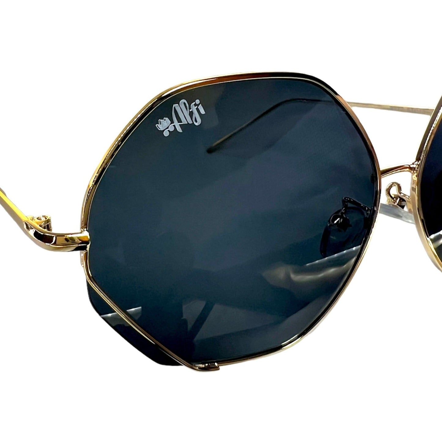 Angelina Round sunglasses black