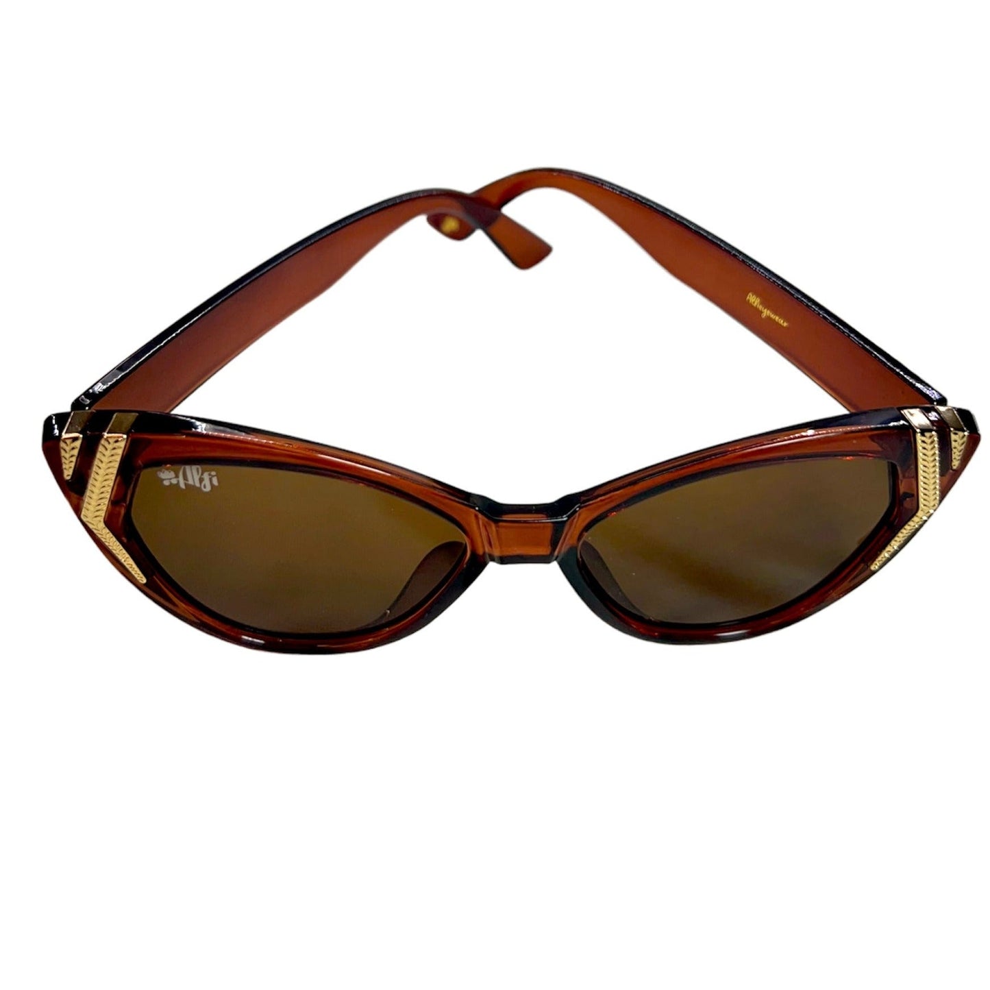 alfieyewear brown sunglasses