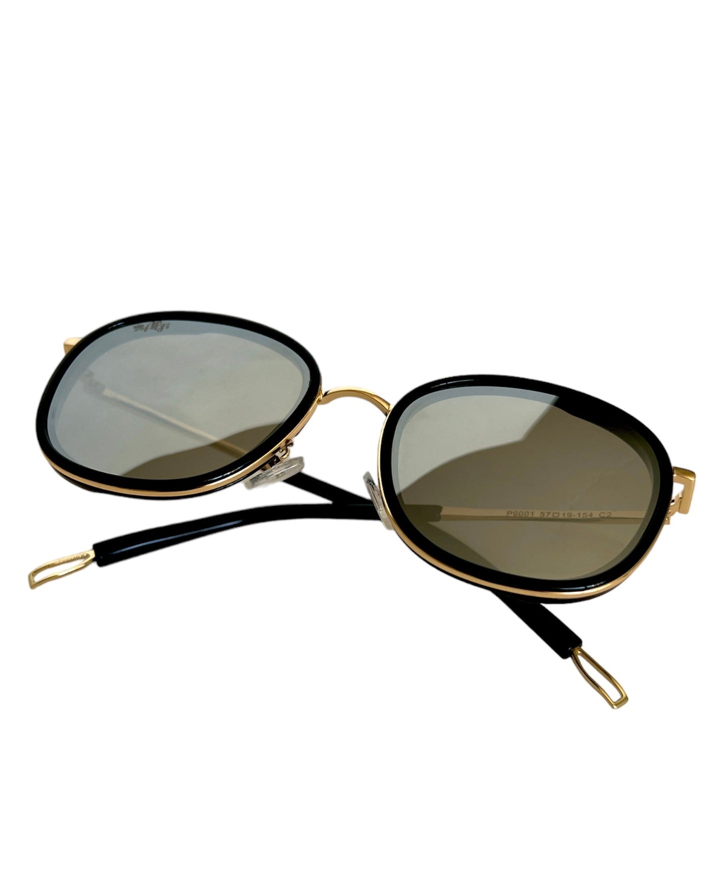 Eva Round Sunglasses Black