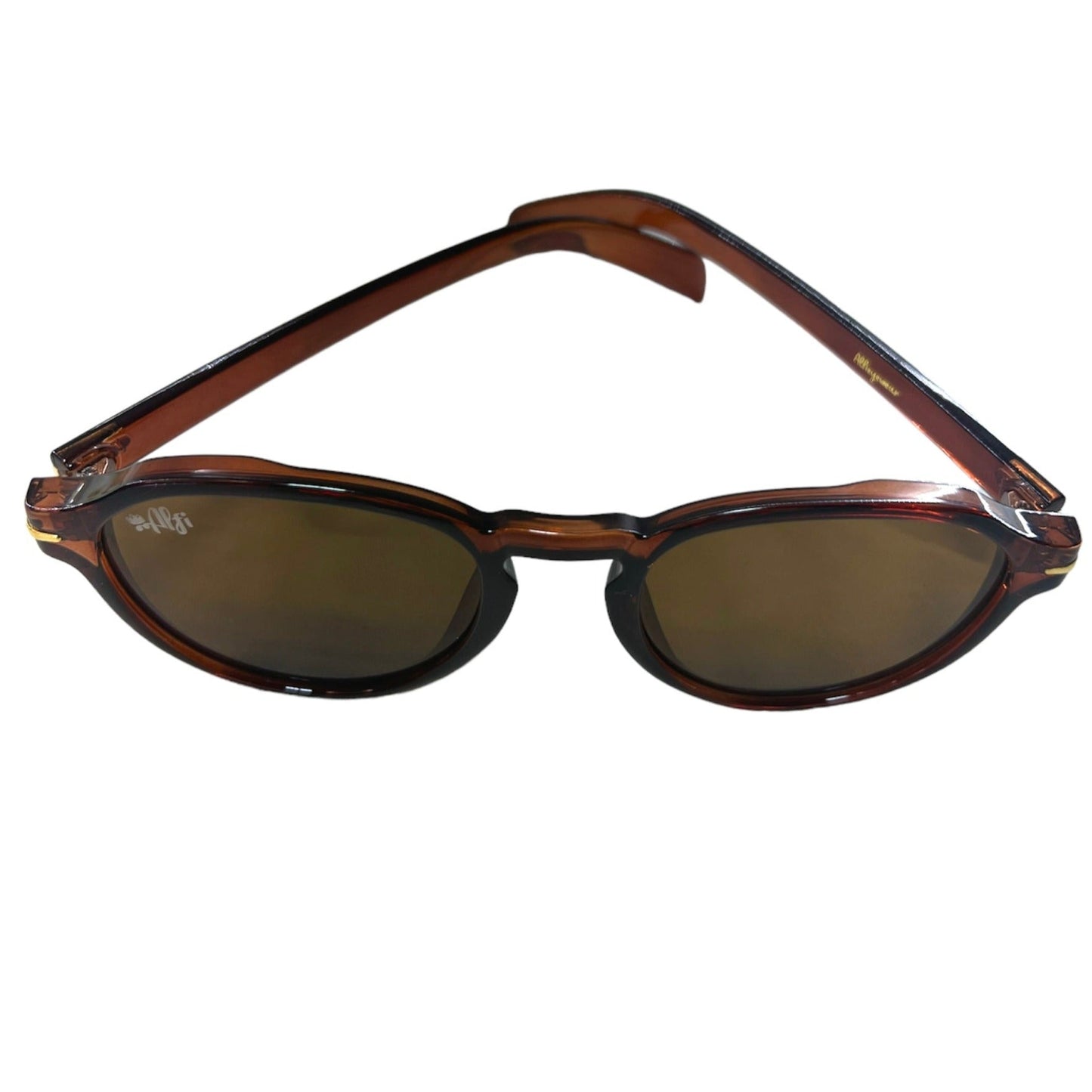 Mark round sunglasses black