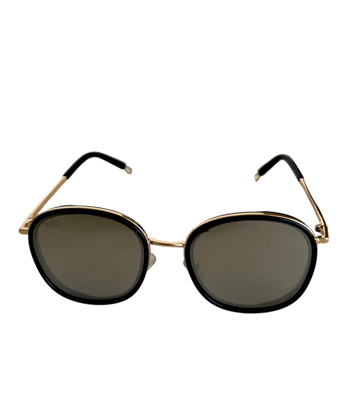 Eva Round Sunglasses Black