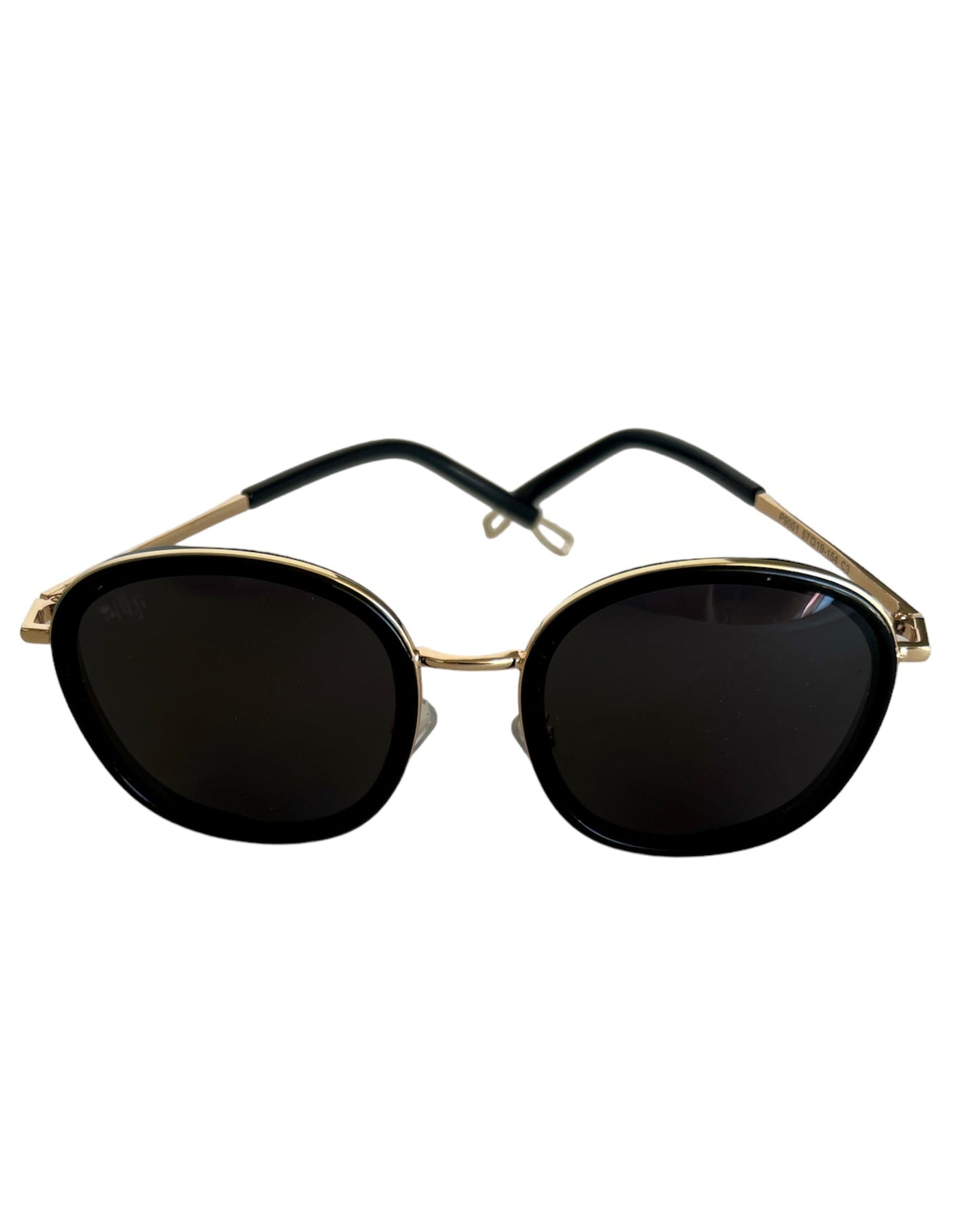 Eva Round Sunglasses Black