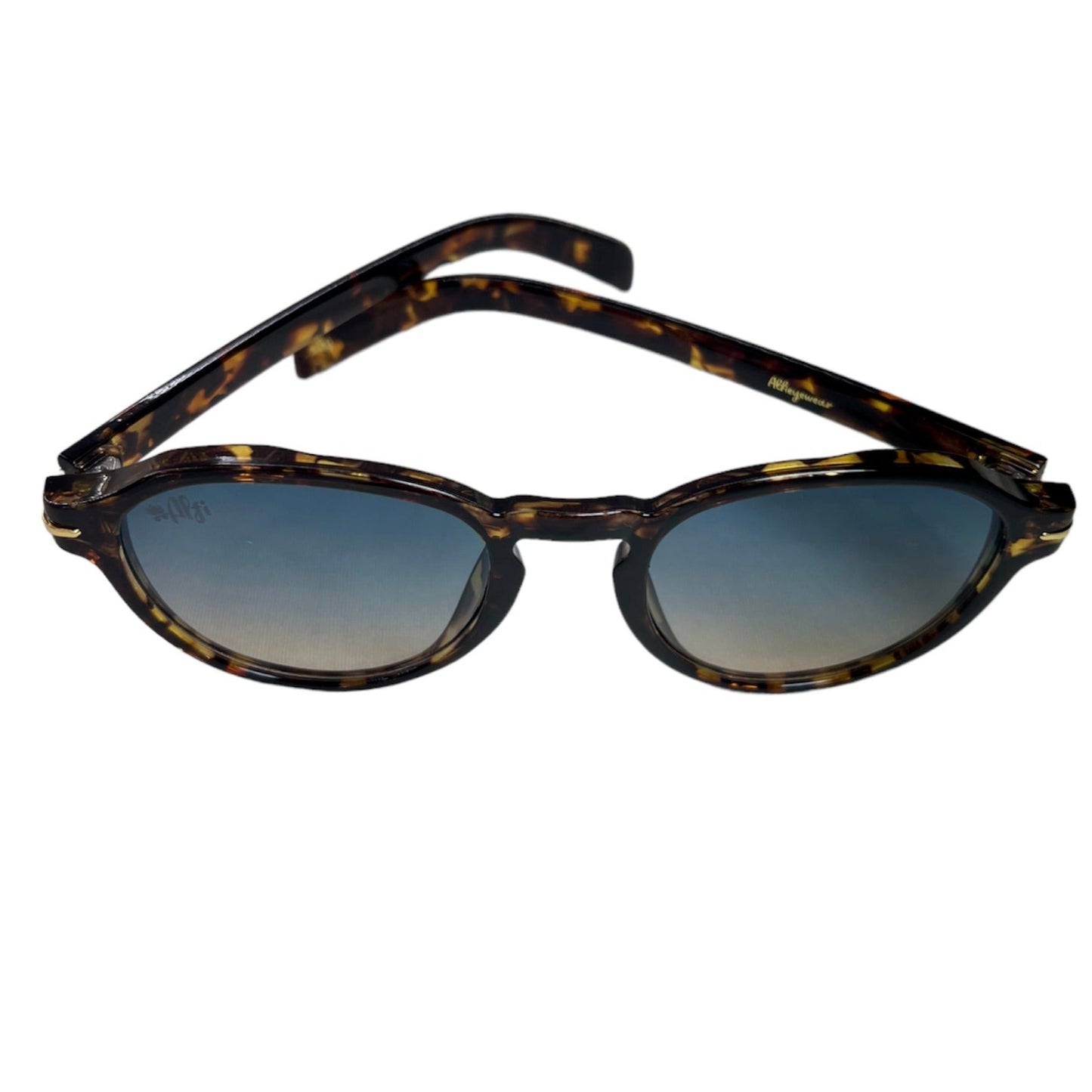 Mark round sunglasses black