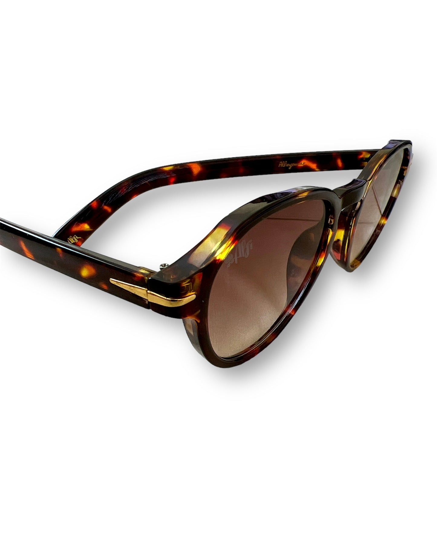 Mark round sunglasses tortoise