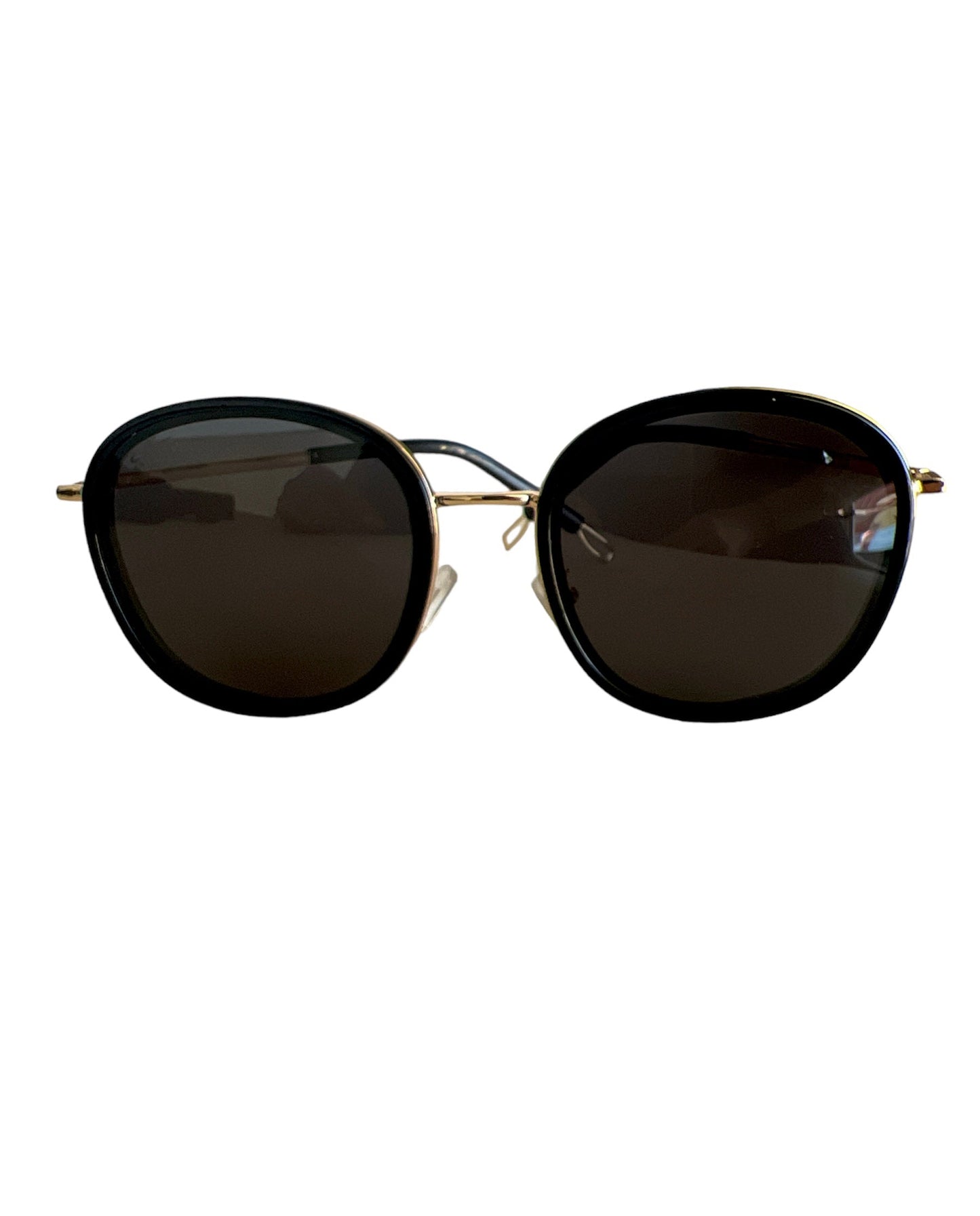 Eva Round Sunglasses Black