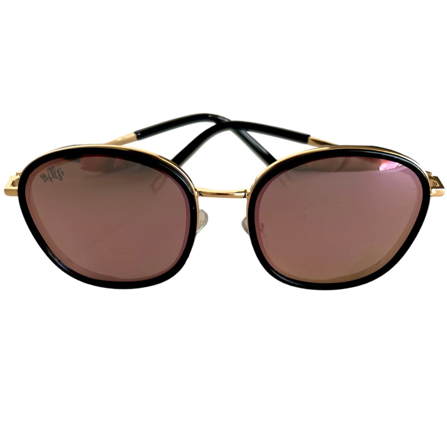 Eva Round Sunglasses Black