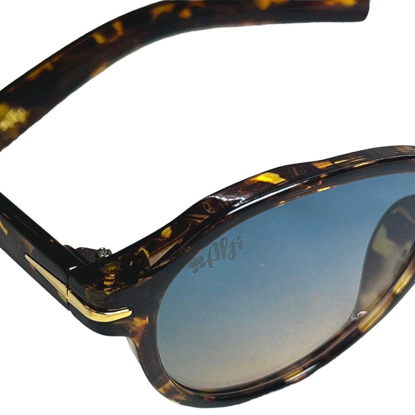 Mark round sunglasses tortoise