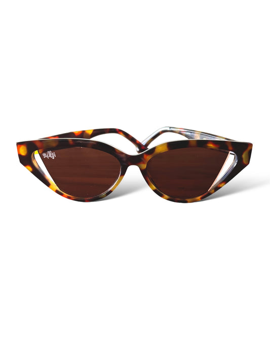 Megan cat-eyes sunglasses tortoise